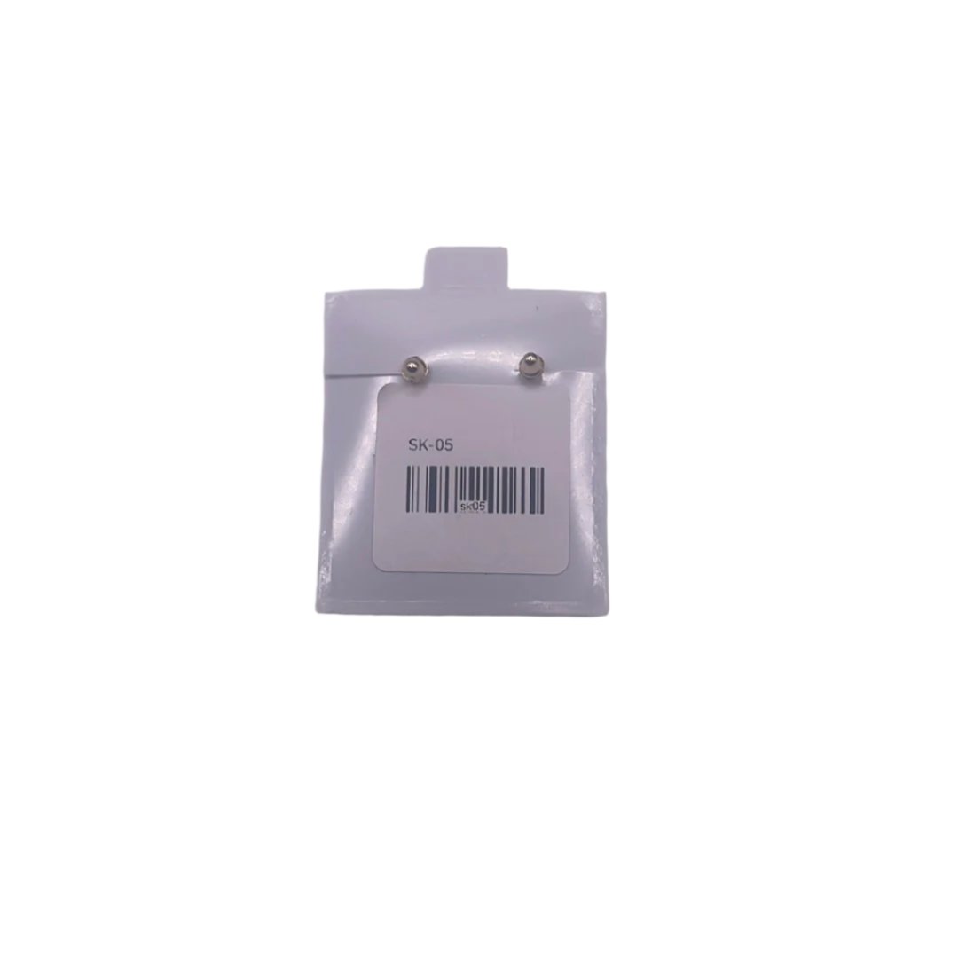 209- Pendientes con piedra natal de marzo de 14 quilates (aguamarina)