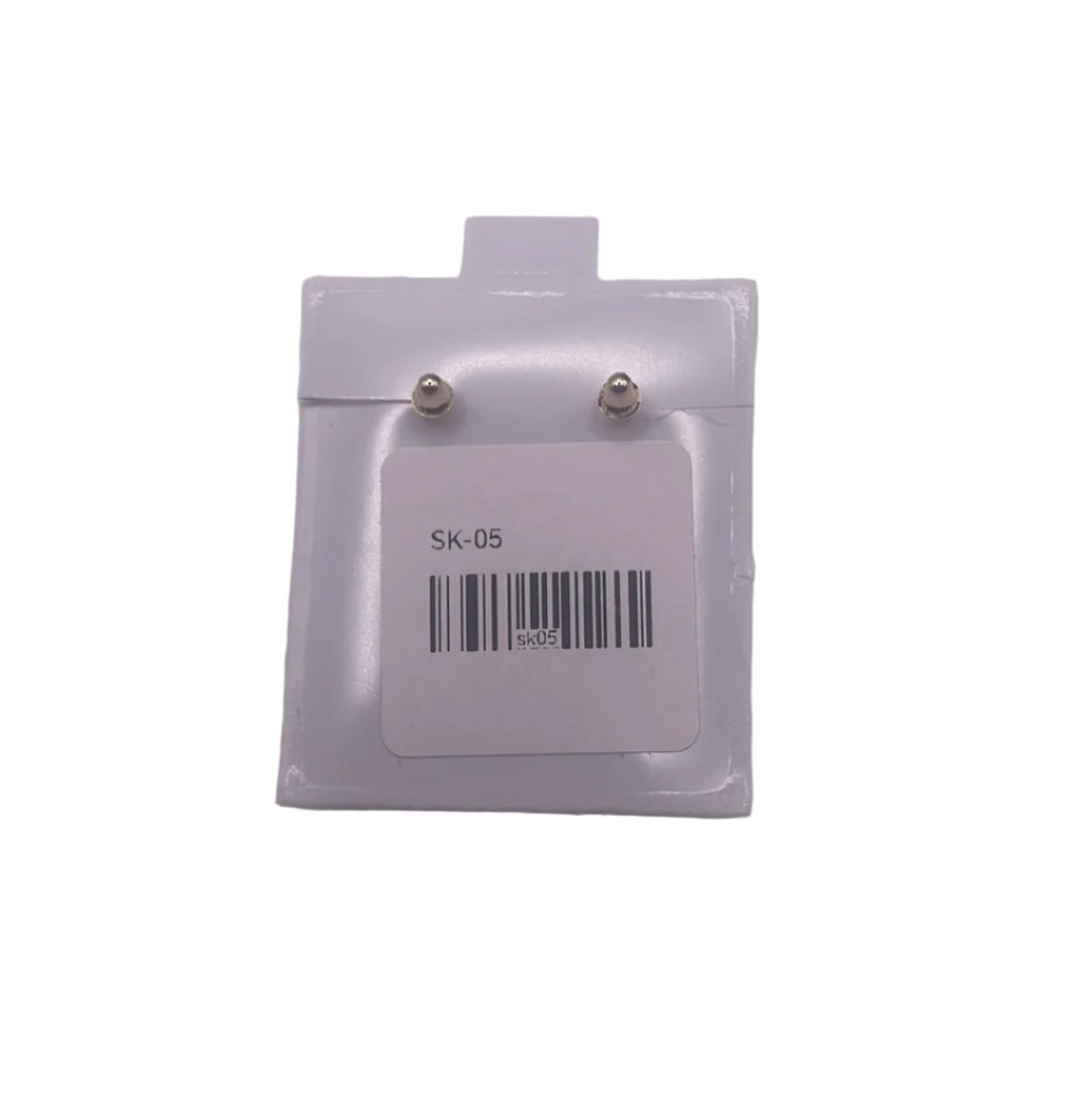 Pendientes con piedra natal de mayo 215 (esmeralda)