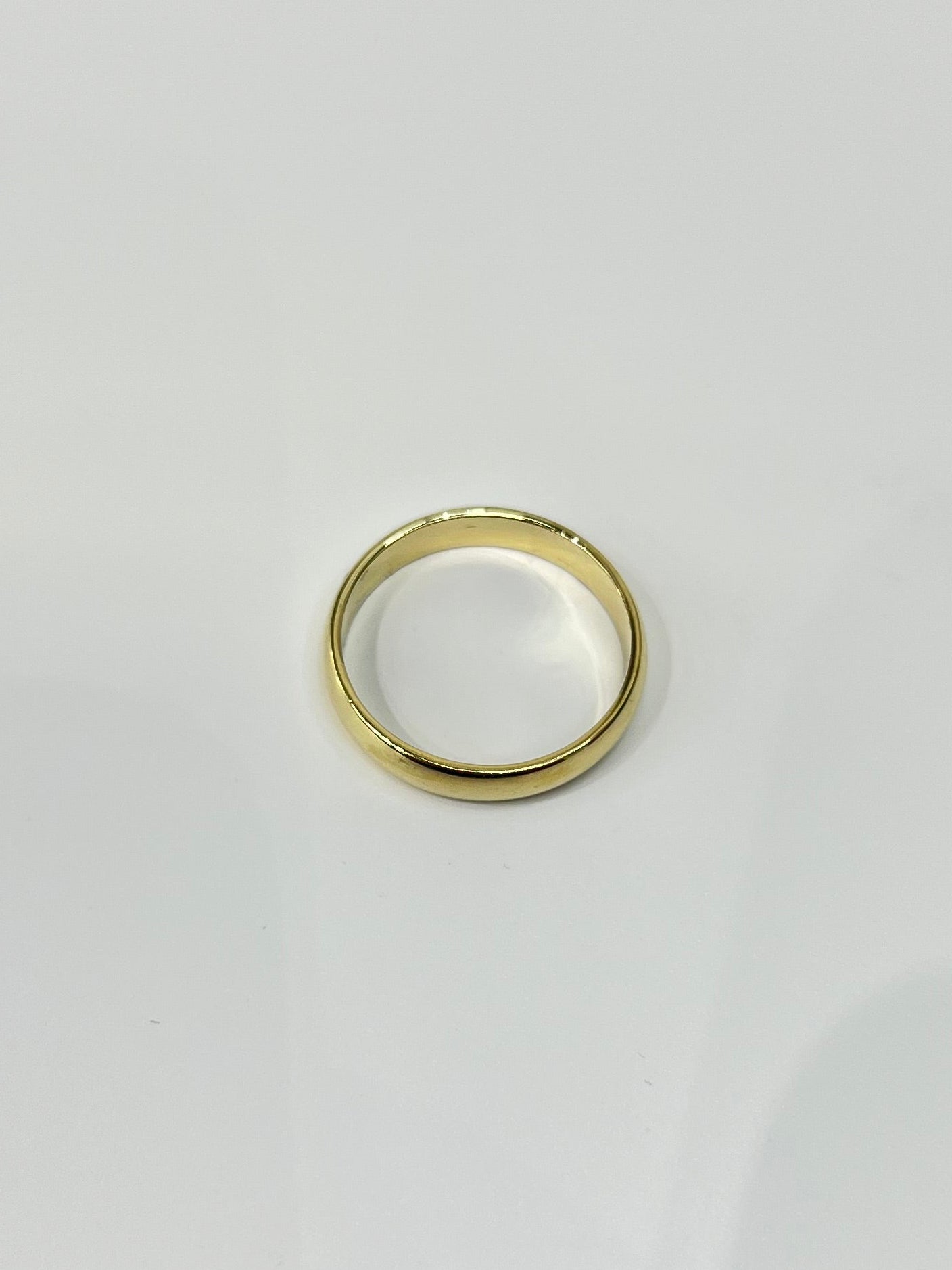 1375- NEW 10K Gold Wedding Ring Band (4mm) W.G