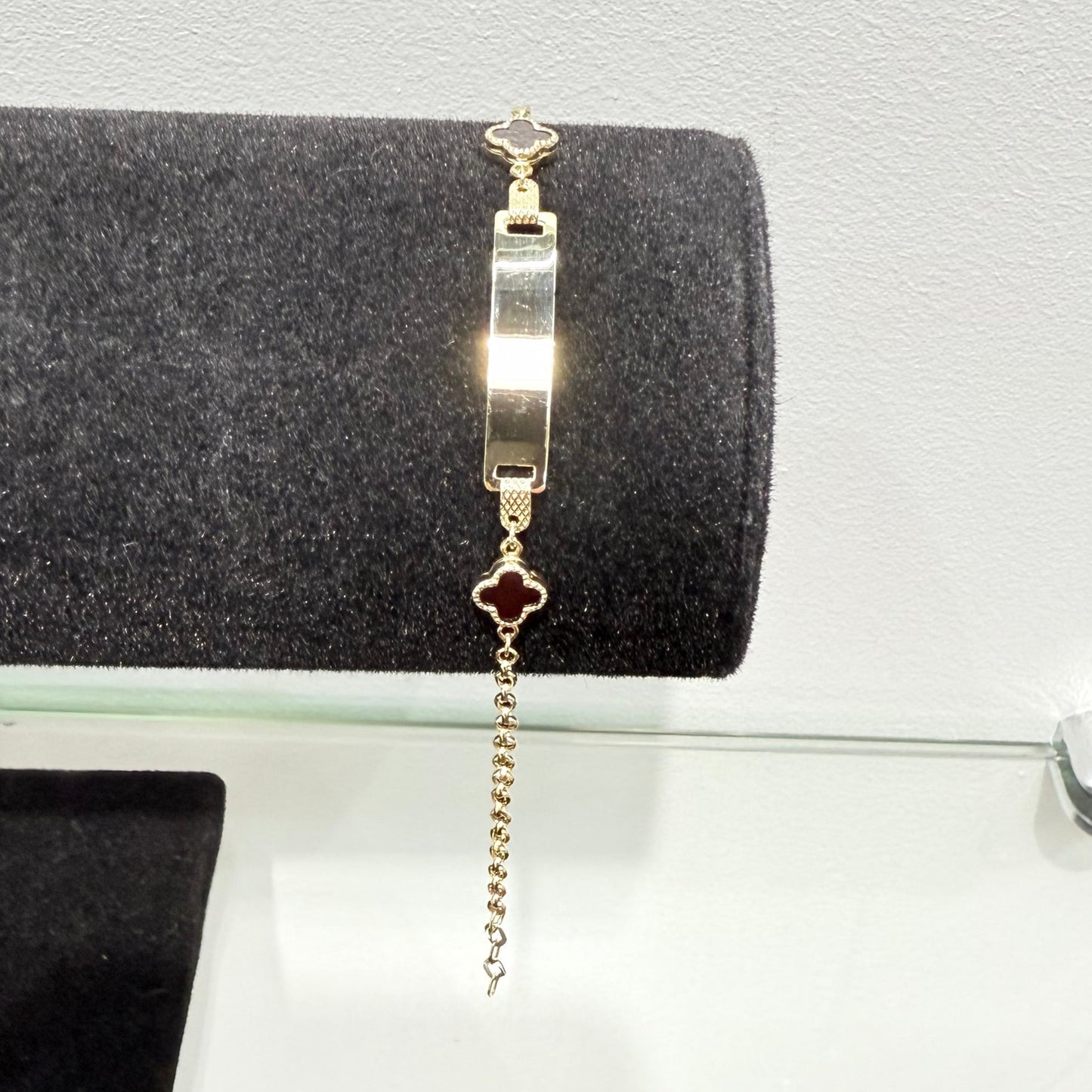 969- NEW 14k Gold Miami Cuban Kids Bracelet (2mm) W. G