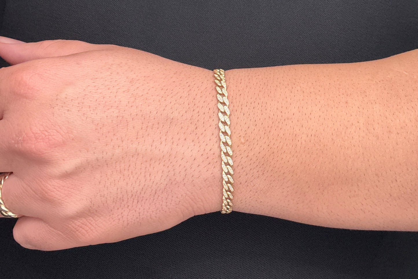 826- NEW 14K Itallo Bracelet (5.55)W.G