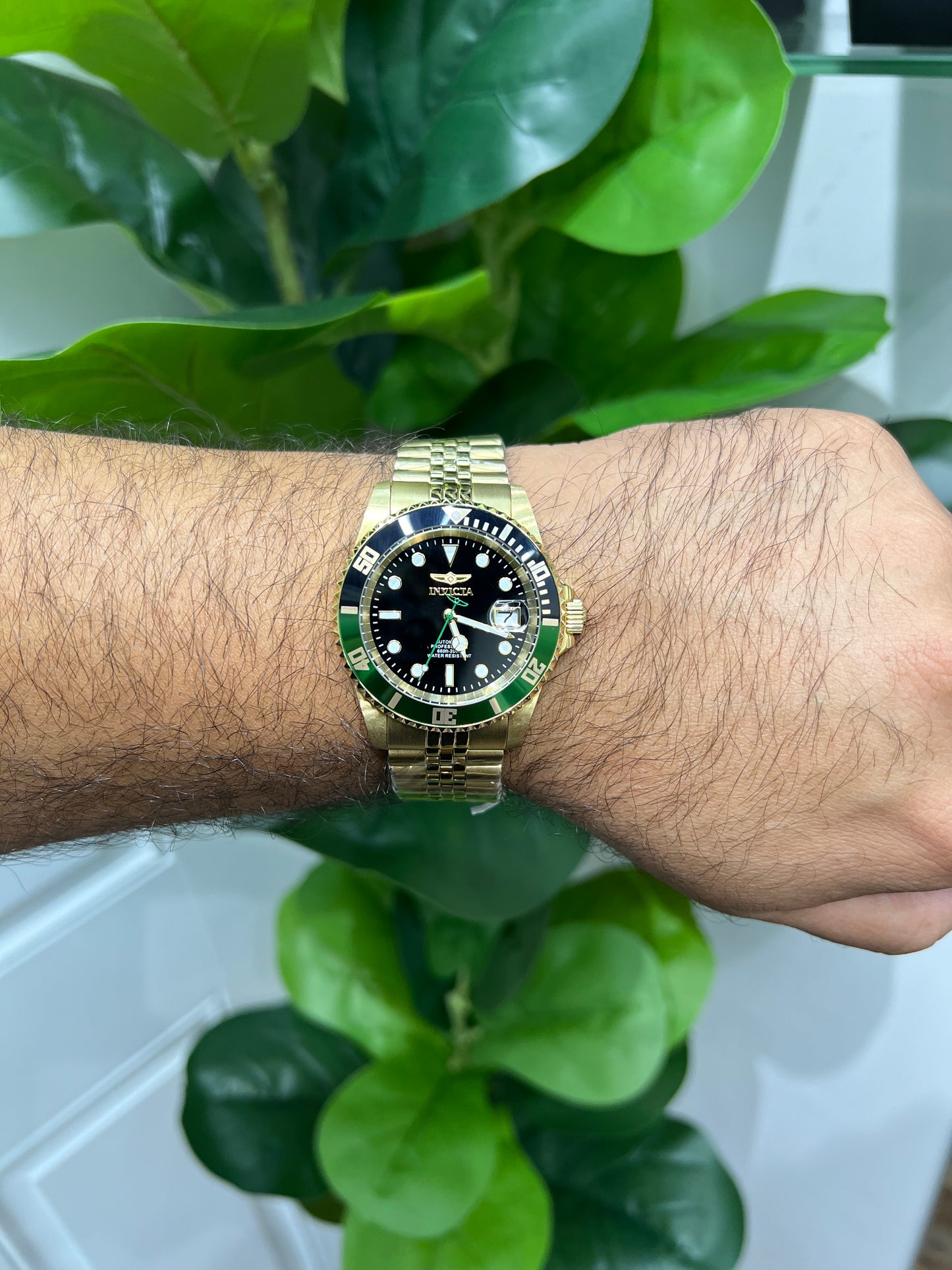 R40- Invicta Green Pro Diver Men's Watch 42mm W.G