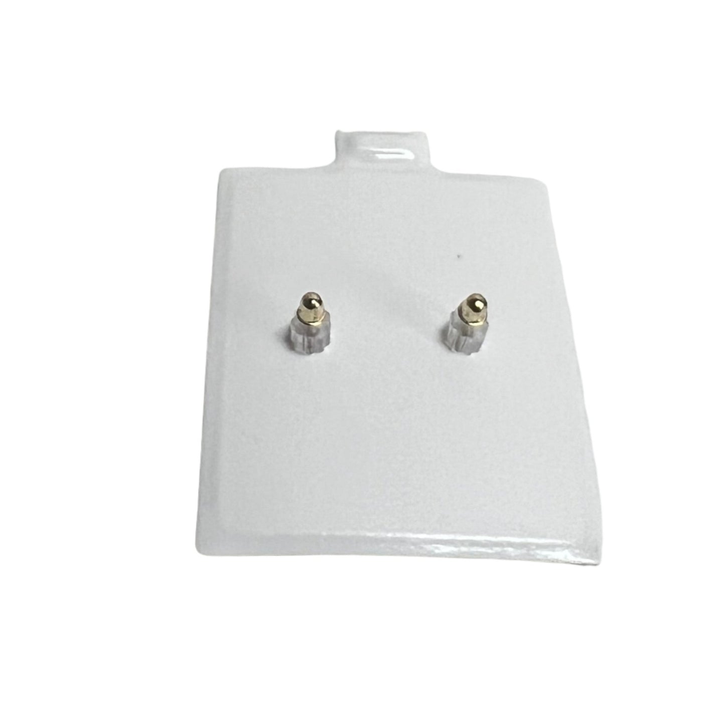 523- 14K Ball Earring Studs (5mm) W.G