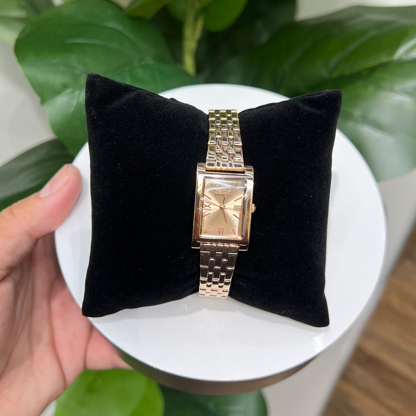 R35- Invicta Angel Rose Gold Women's Watch 19.5mm W.G