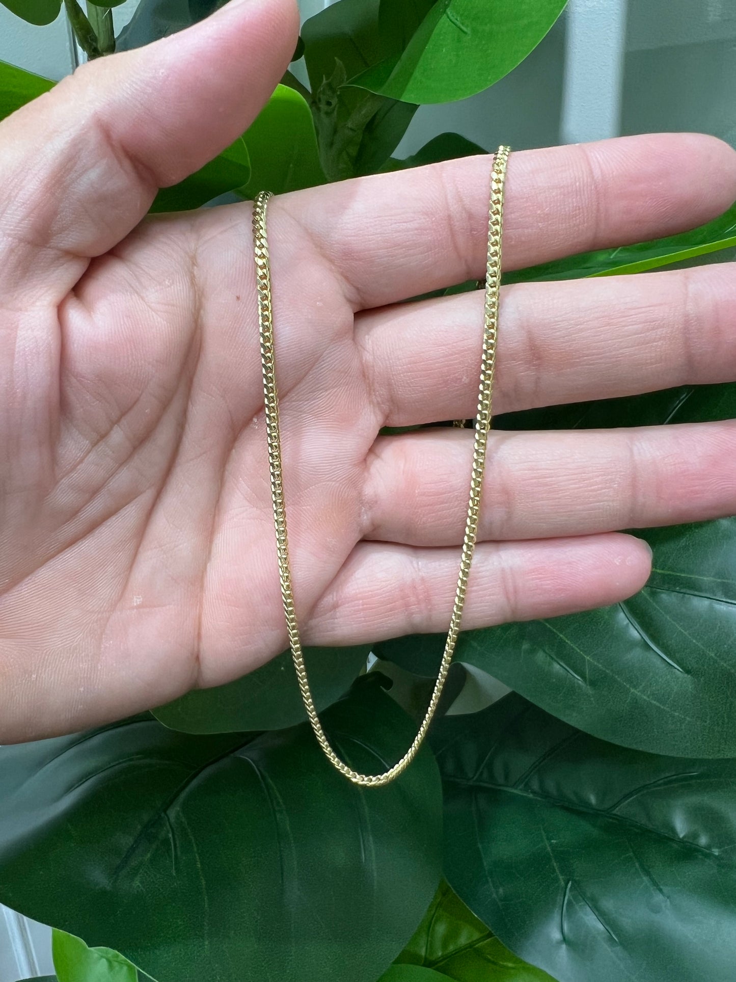 1188-NEW 14K Solid Miami Cuban Chain (2.65mm)W.G