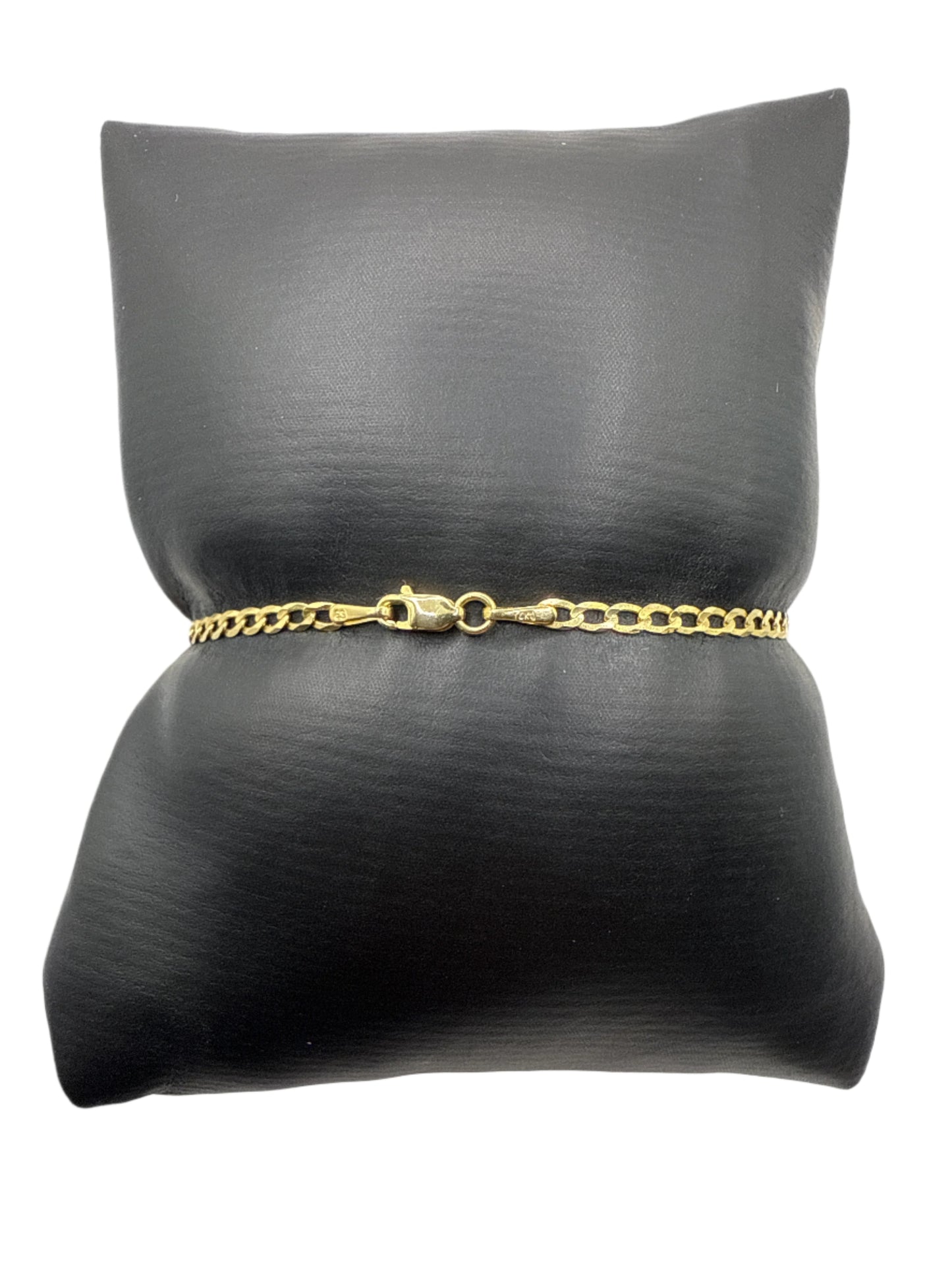 516- NEW 14K Cuban Curb ID Bracelet (2.35mm) W.G