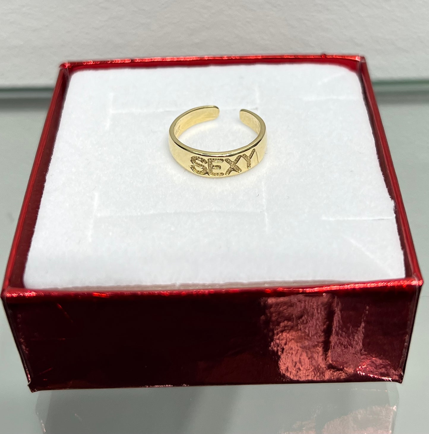 1134- 14K Adjustable Sexy Toe Ring W.G