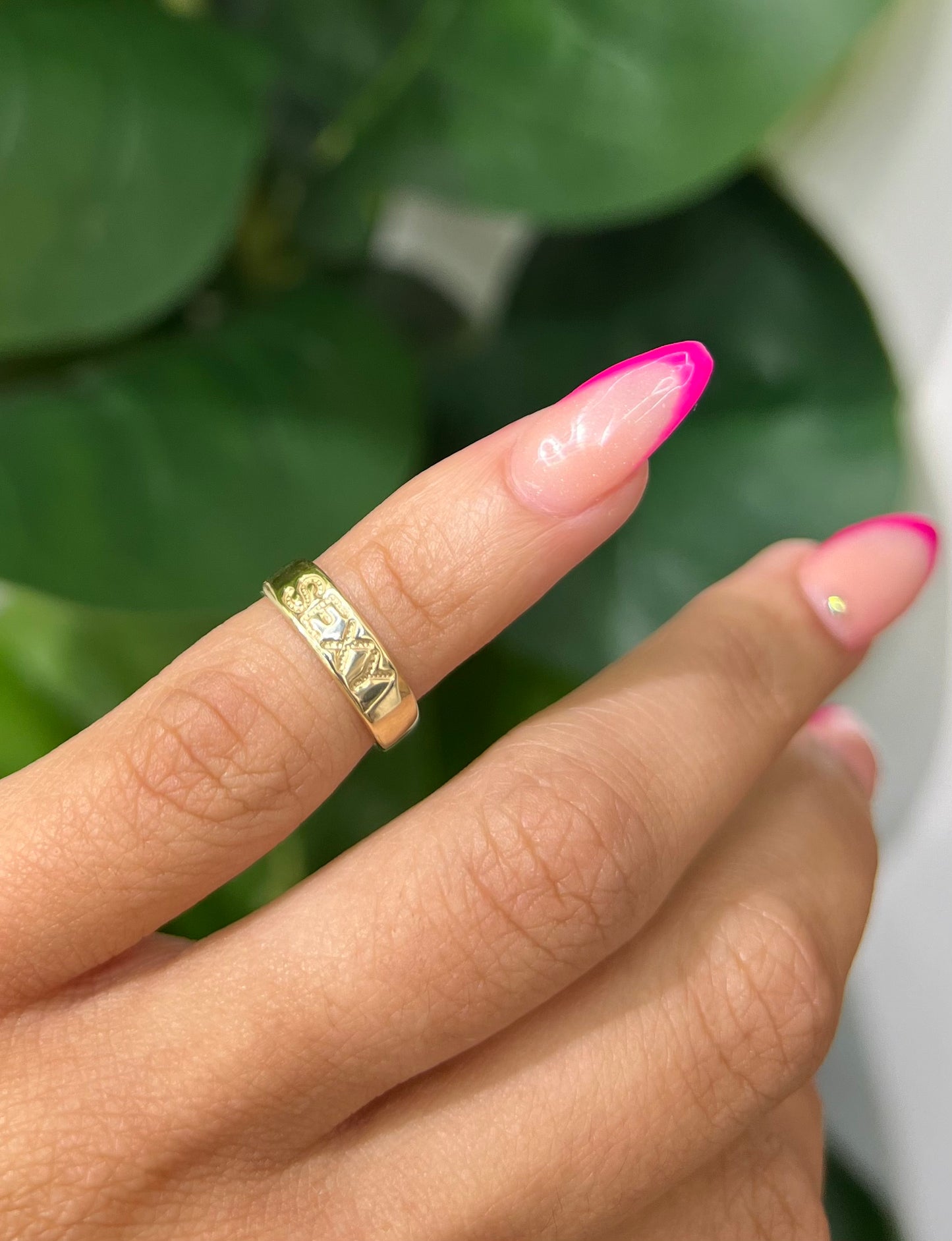 1134- 14K Adjustable Sexy Toe Ring W.G