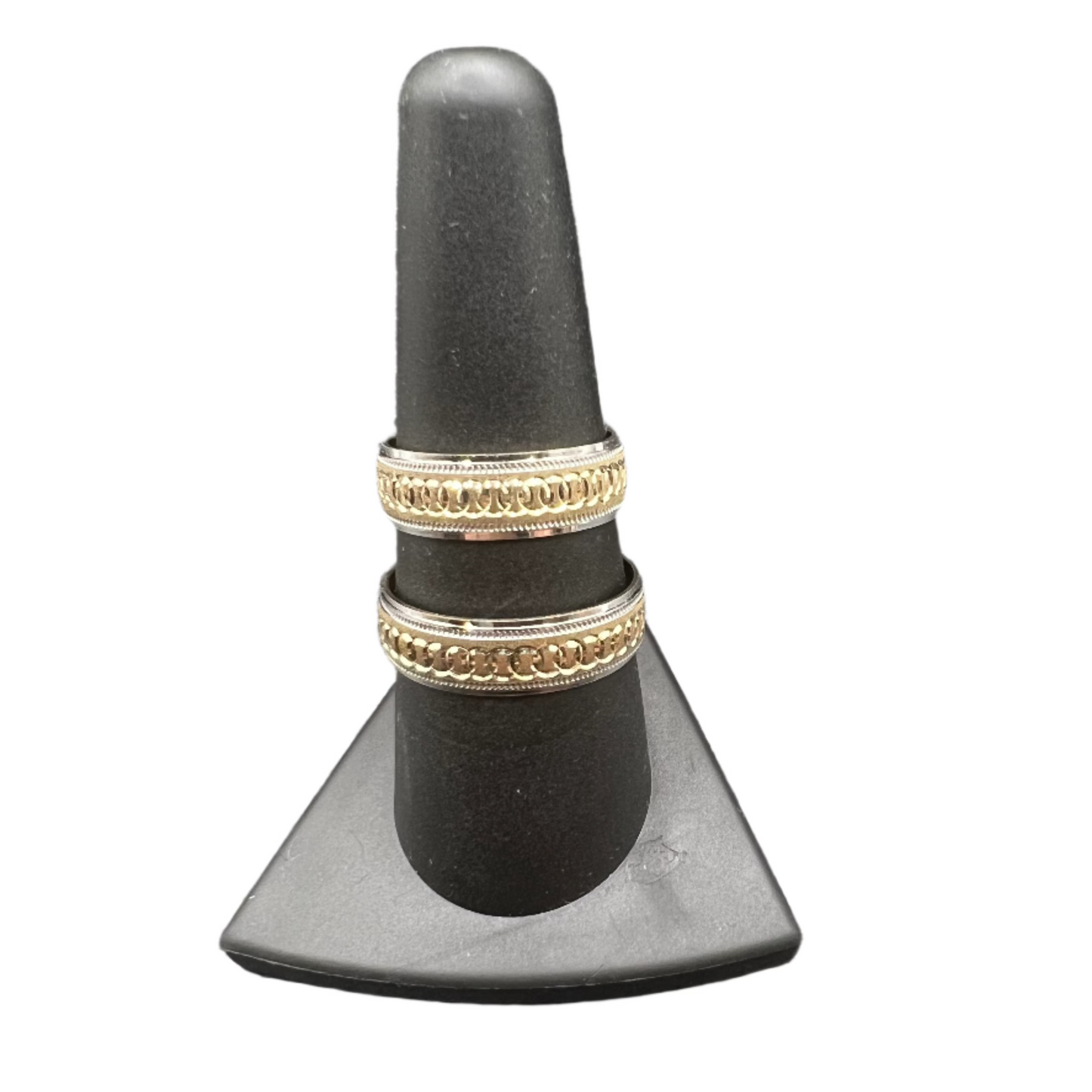 250- NEW Wedding Ring Band Set W.G