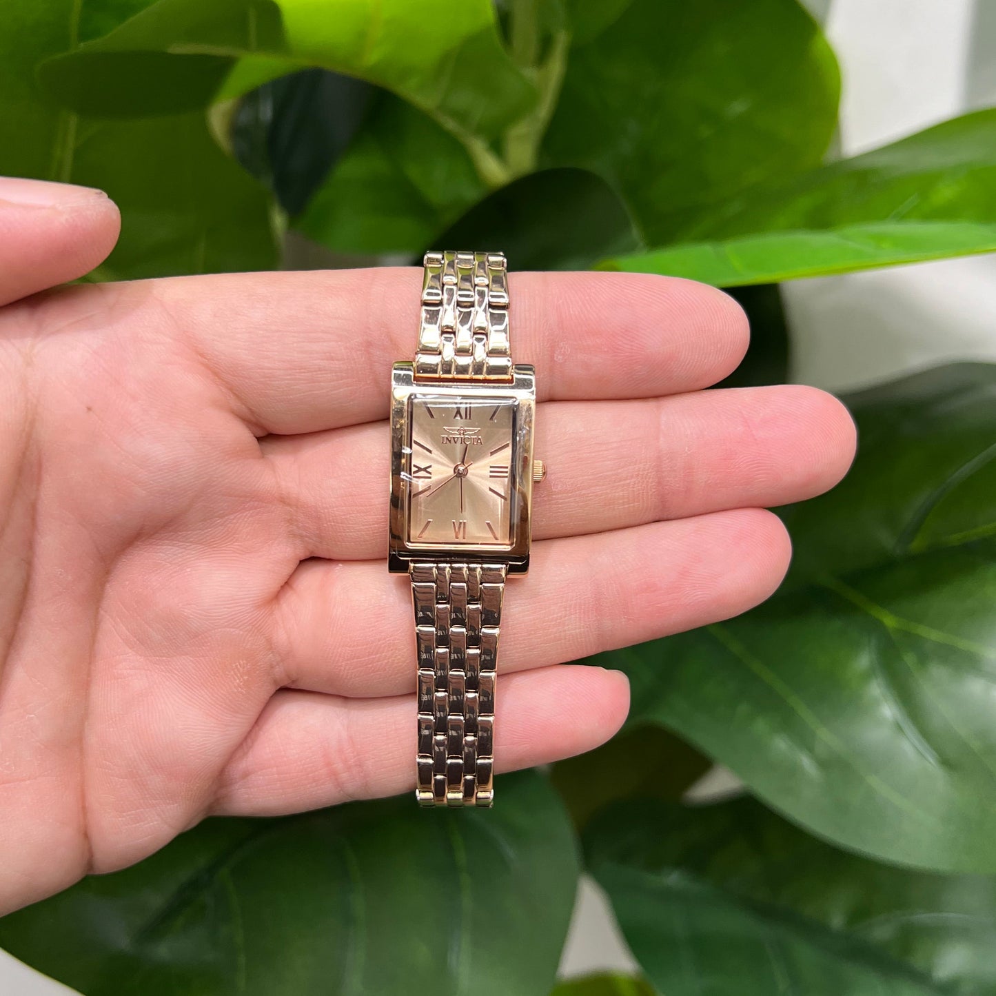 R35- Invicta Angel Rose Gold Women's Watch 19.5mm W.G