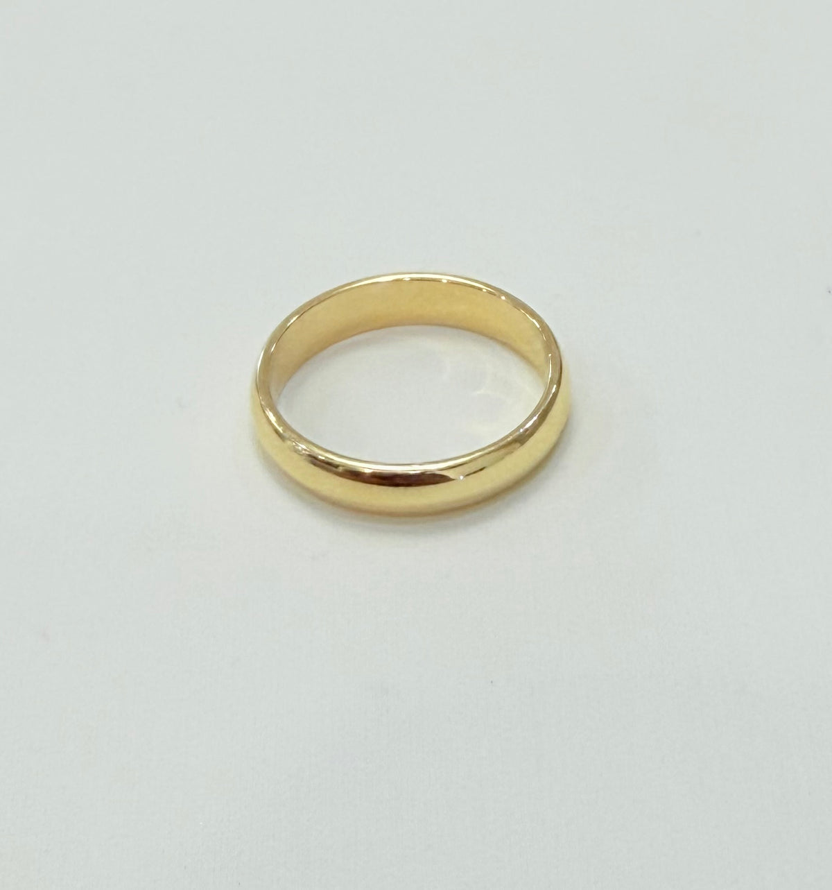 1392- NEW 14K Wedding Ring Band (4mm) W.G
