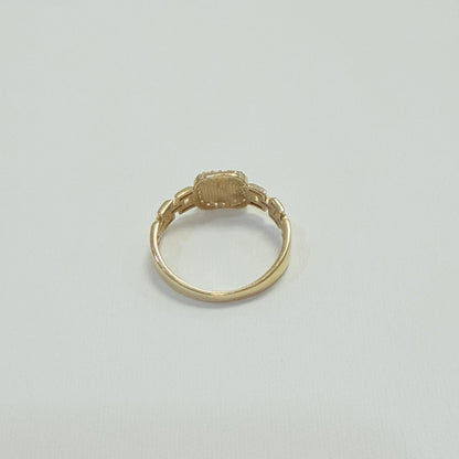 1677- NEW 14K Fancy Crown Women’s Ring W.G