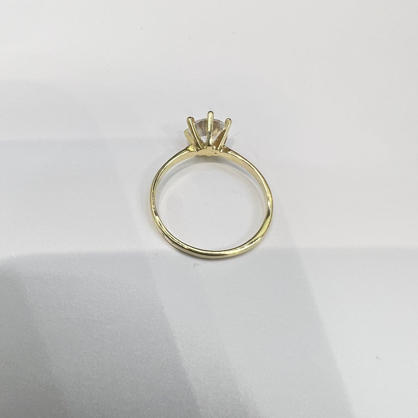 1639- NEW 10K Engagement Fancy Ring W.G