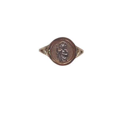 00148- NEW 14K St. Jude “Religious” Ring (W.G)