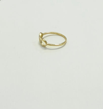 1709- NEW 10K Gold Infinity Women’s Ring W.G