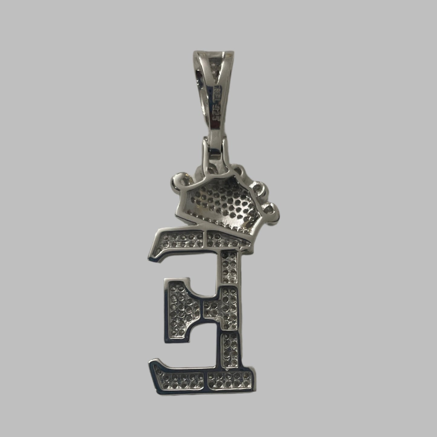 S730- Letter “E” Bright Pendant