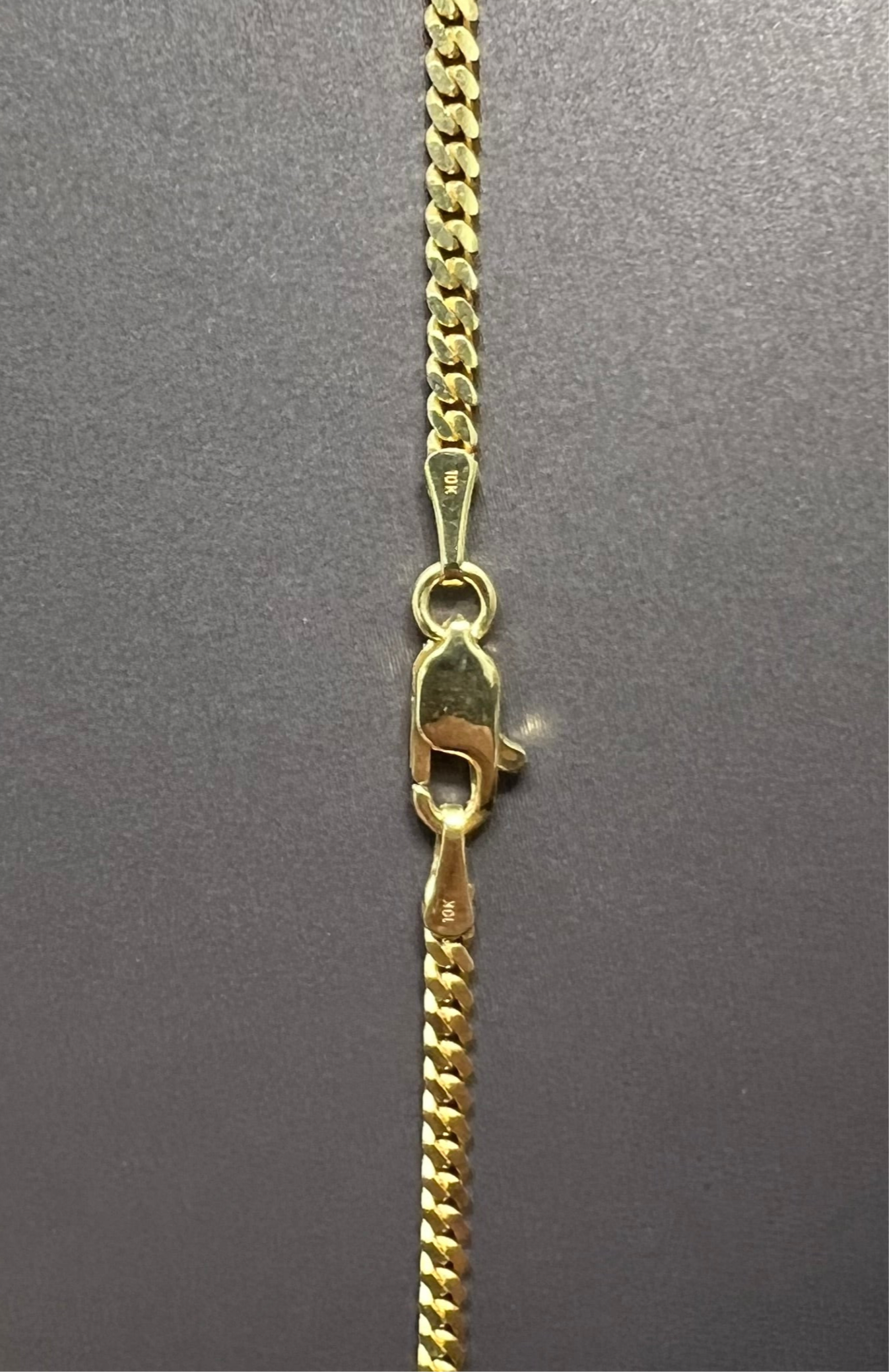 1269- 10K Solid Miami Cuban Chain 20" (2.5mm) W.G