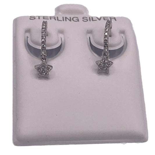 S734- Star Dangling Earrings