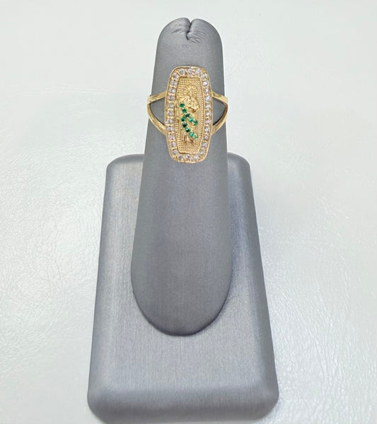 1802- NEW 14K St. Jude Fashion Ring W.G