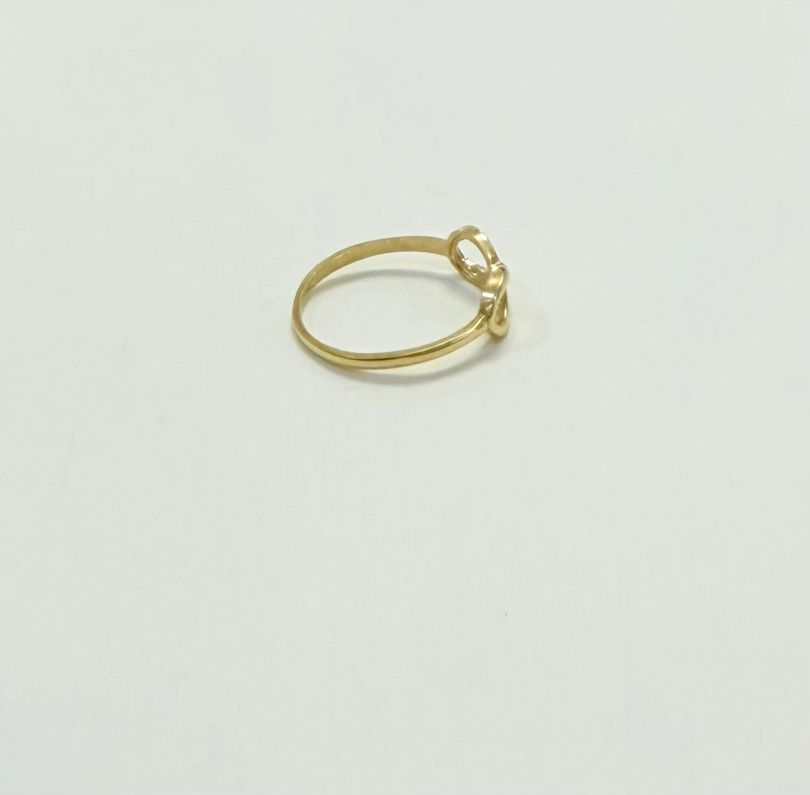 1709- NEW 10K Gold Infinity Women’s Ring W.G