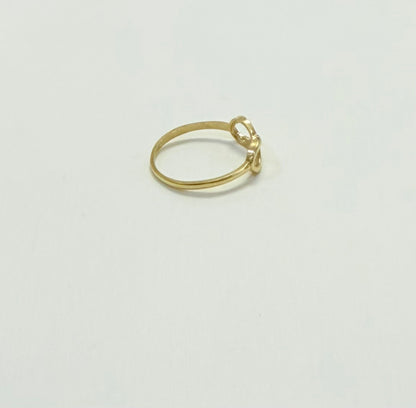 1709- NEW 10K Gold Infinity Women’s Ring W.G