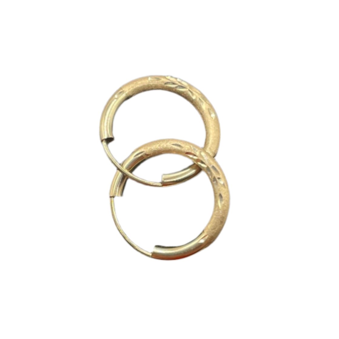 458- 14K Earring Hoops