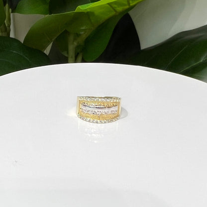 1246- NEW 14K The Last Supper Ring W.G