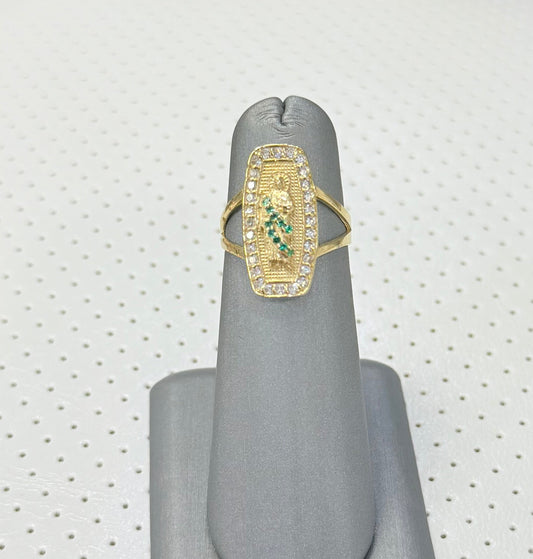 1802- NEW 14K St. Jude Fashion Ring W.G