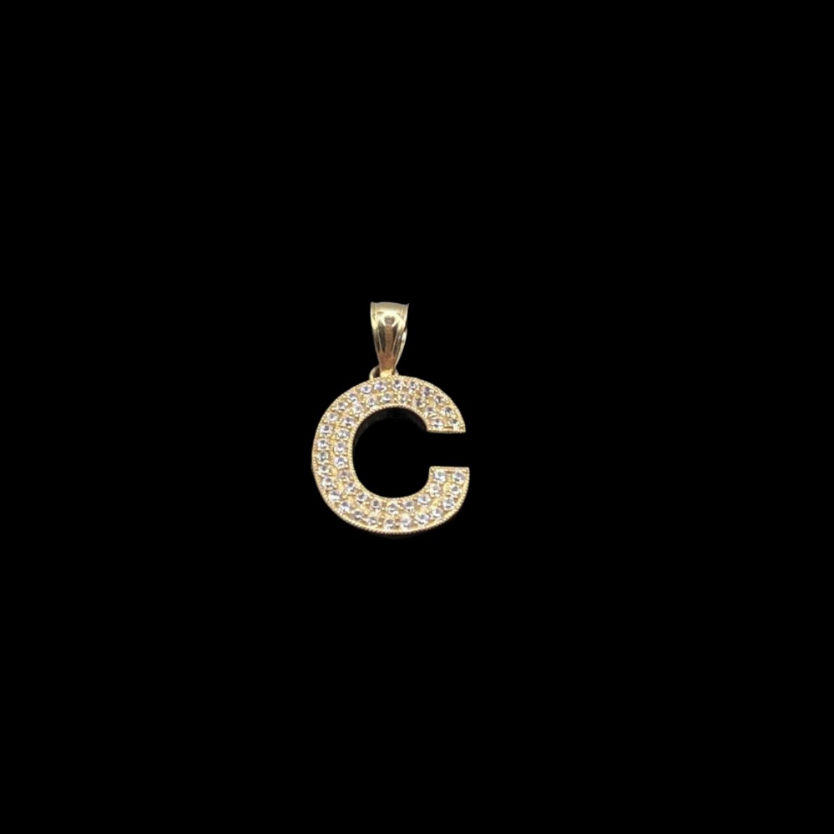 511- 14K Letter “C” Pendant