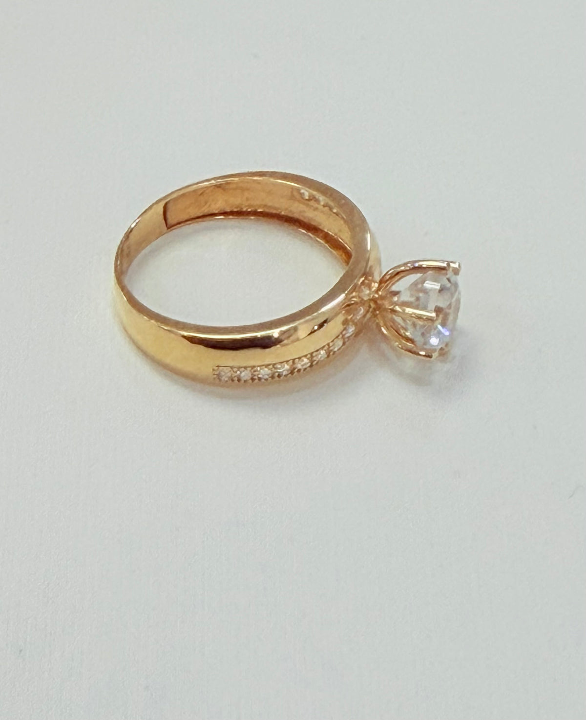 1470- NEW 14K Classic Gold Wedding Ring W.G