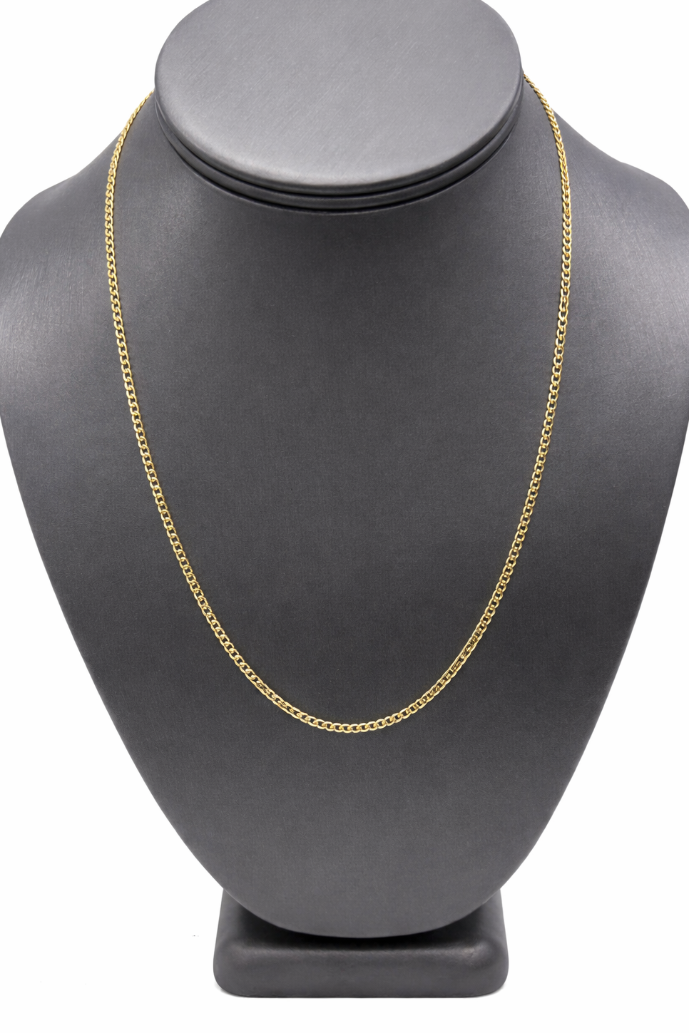 1465- NEW 14K Hollow Cuban Curb Chain 20" (2.5mm) W.G