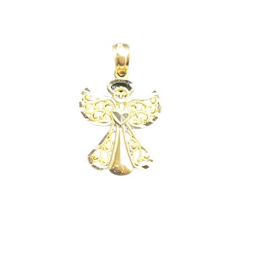 295- 14K Guardian Angel Pendant