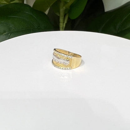 1246- NEW 14K The Last Supper Ring W.G