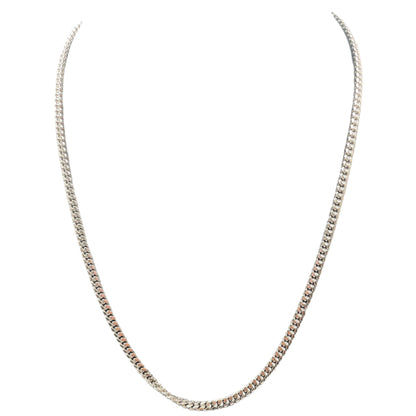 S576- .925 Miami Cuban Link Necklace 20”