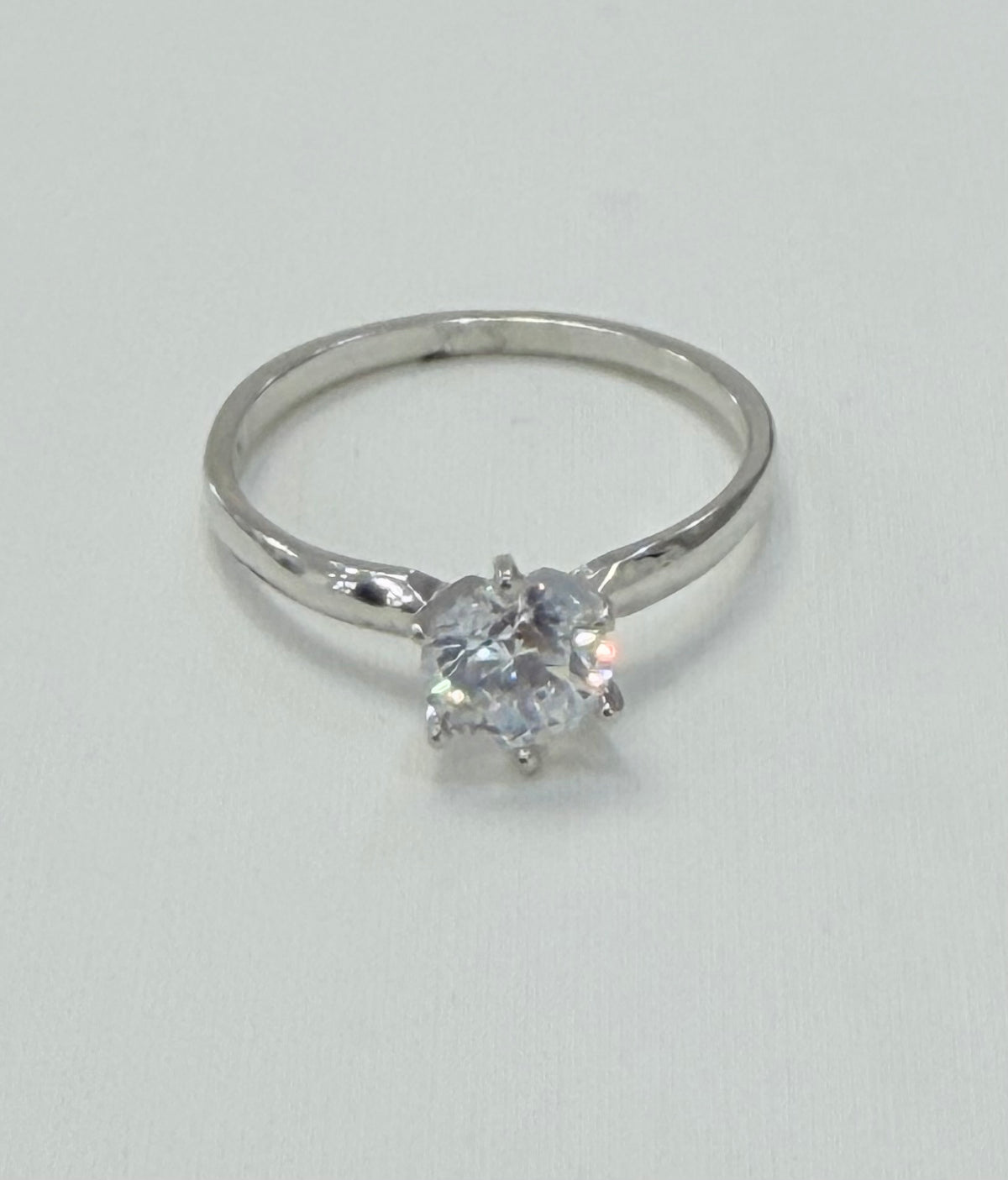 974- NEW 14K White Gold Wedding Ring (W.G)