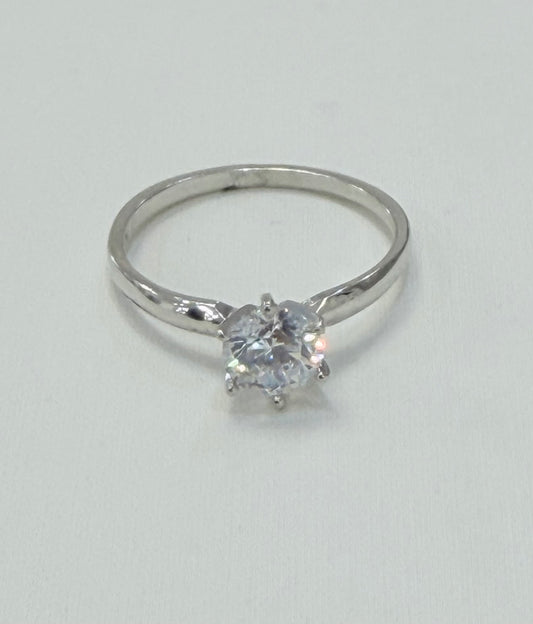 974- NEW 14K White Gold Wedding Ring (W.G)