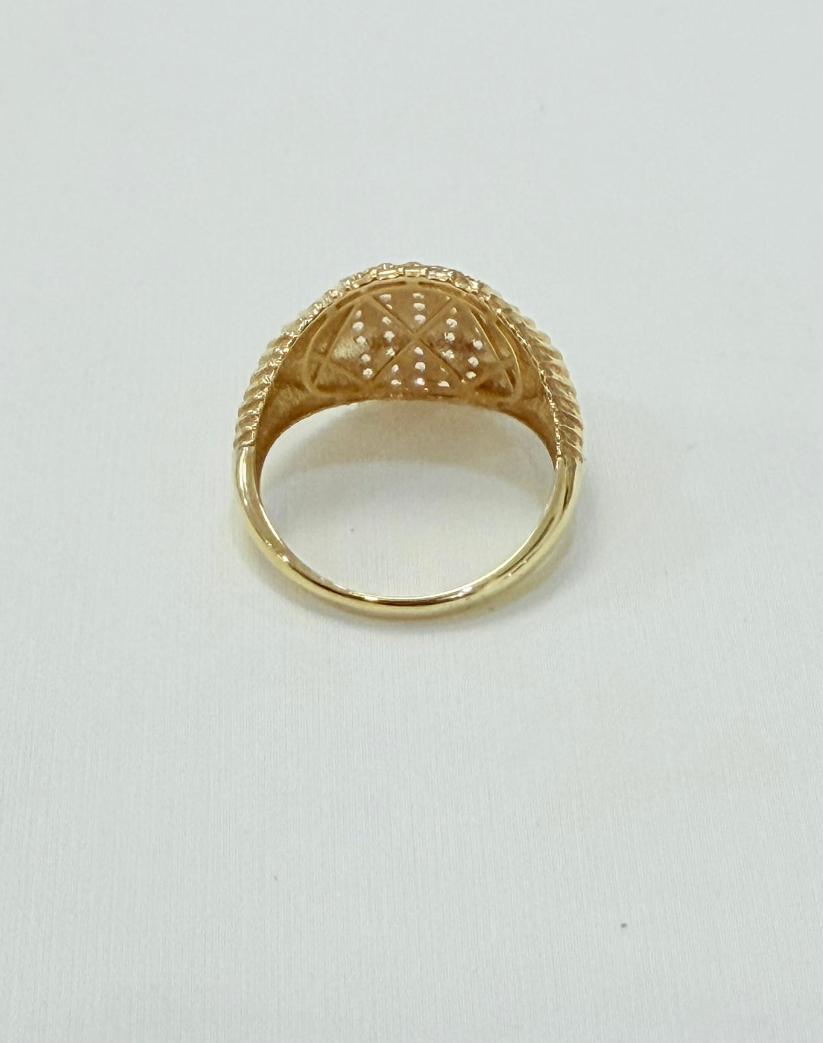 1454- NEW 10K Gold Fancy Women's Ring W.G