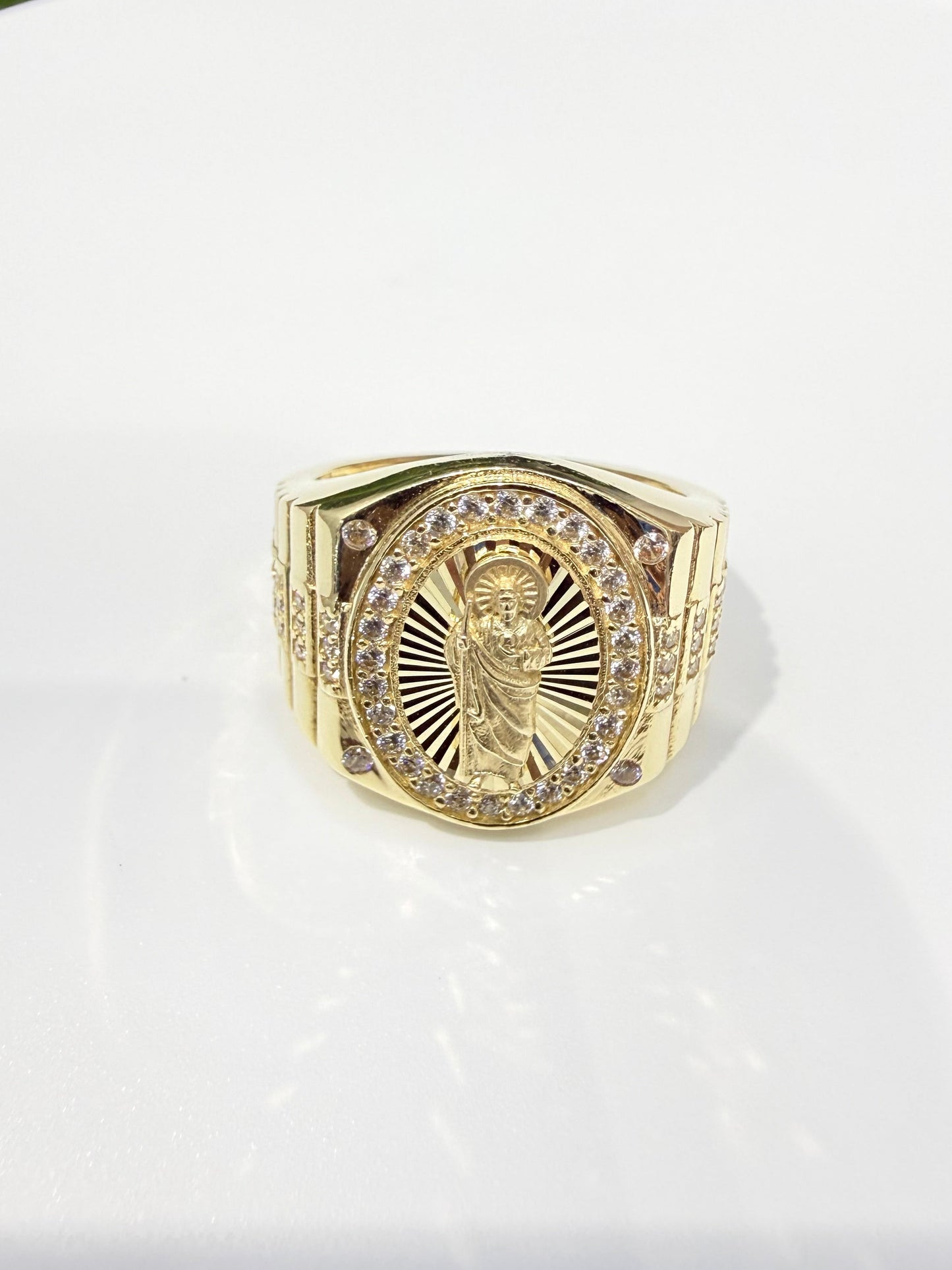 1620- NEW 10K St. Jude Men’s Fashion Ring W.G
