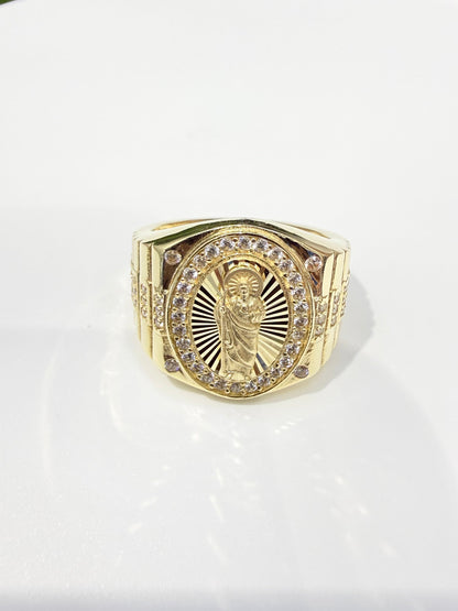 1620- NEW 10K St. Jude Men’s Fashion Ring W.G