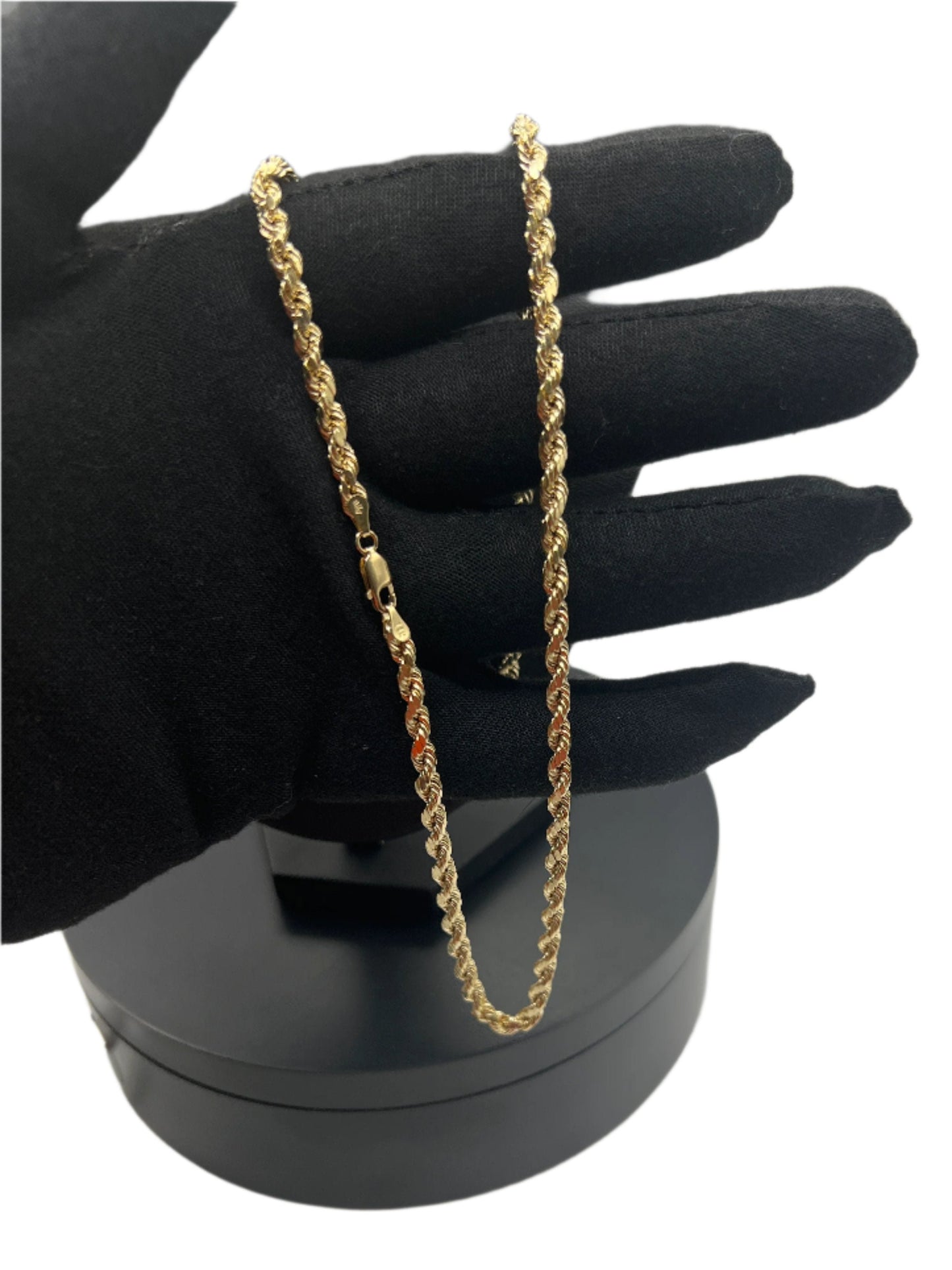 465-NEW 14K Rope Chain (4.10mm).W.G