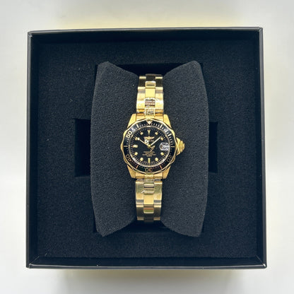 R26- Gold/Black Women’s Watch - 28mm