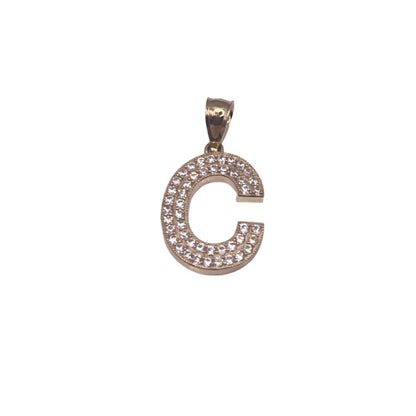 511- 14K Letter “C” Pendant