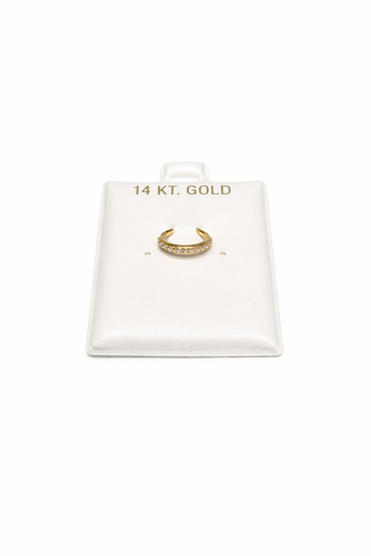 660- NEW 14K Circle Septum Ring (10.8mm) W.G