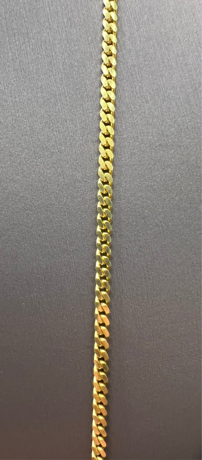 1265- NEW 14K Solid Miami Cuban Chain (3mm) W.G