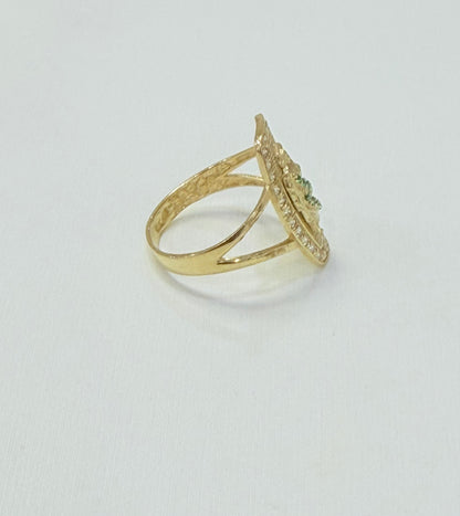 1802- NEW 14K St. Jude Fashion Ring W.G