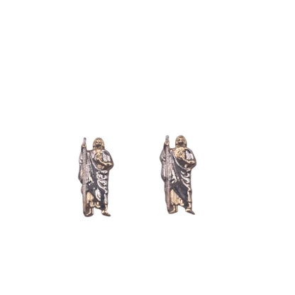 656- St. Jude Medium Stud Earrings