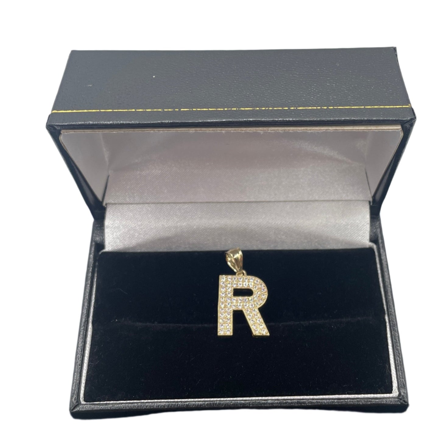 509- 14K Letter “ R” Pendant