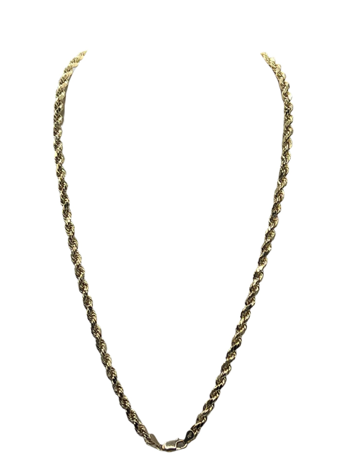 638 -NEW 14k Rope Chain (4.10mm).W.G