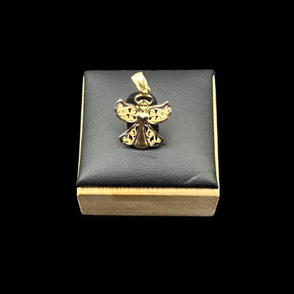 295- 14K Guardian Angel Pendant