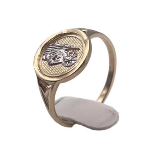 00148- NEW 14K St. Jude “Religious” Ring (W.G)